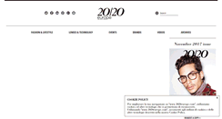 Desktop Screenshot of 2020europe.com